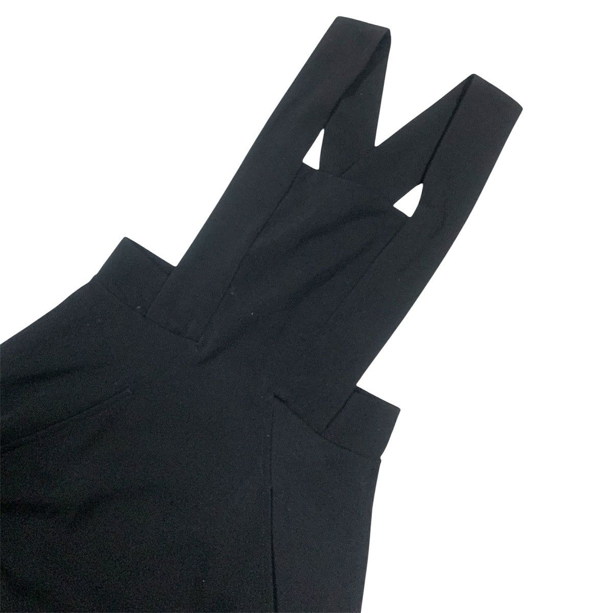 Yohji Yamamoto Vtg Yohji Yamamoto Overall Bib Jumper Skirt Size 27" / US 4 / IT 40 - 5 Thumbnail