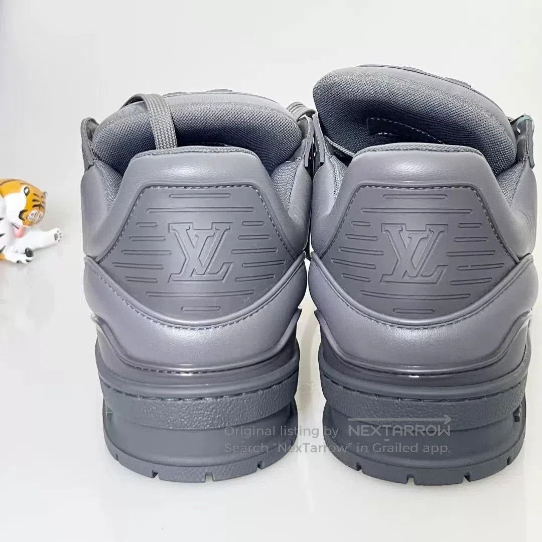 Louis Vuitton Louis Vuitton Black Gray Shoes. Size US 8 / EU 41 - 4 Thumbnail