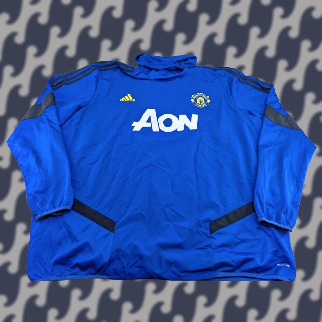 Nike Nike Manchester United Training Top 2019 Mens 2XL Football Blue Nike Shirt Adult Jersey Sports Quick Dry Size US XXL / EU 58 / 5 - 1 Thumbnail
