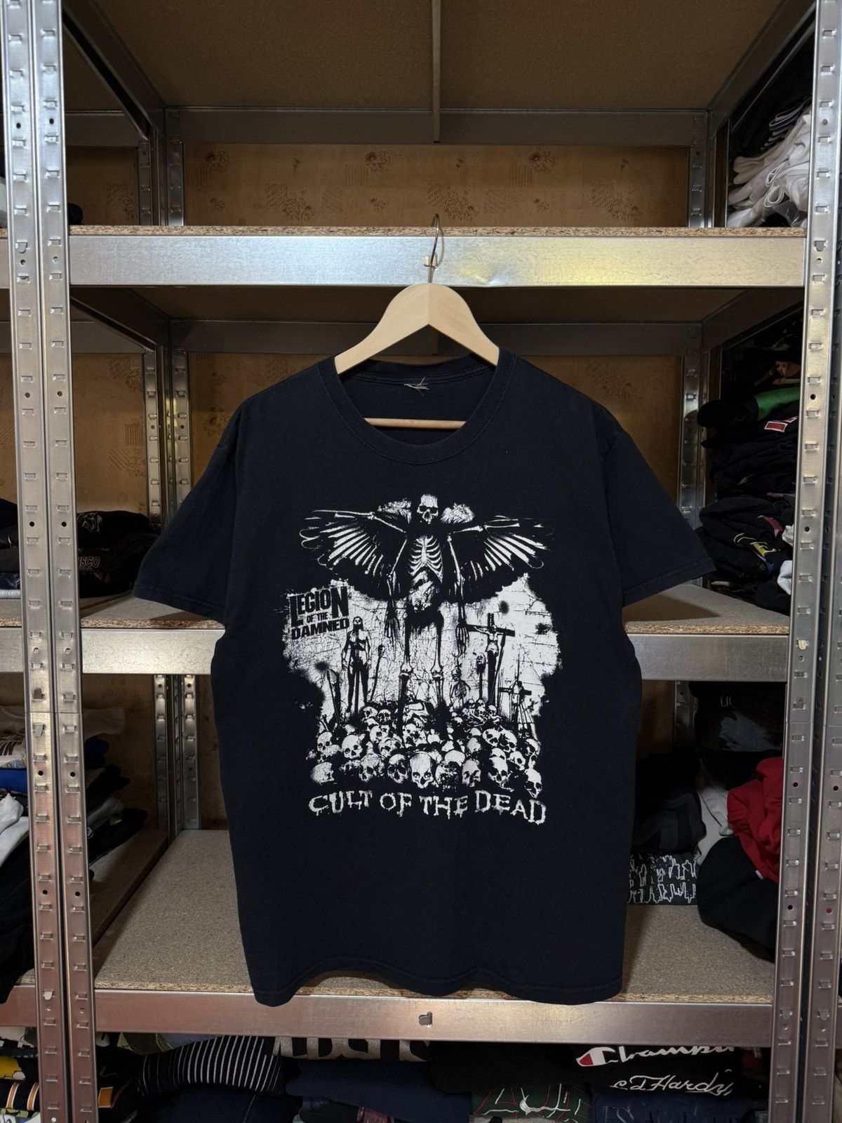 Band Tees × Vintage Vintage 2008 Legion Of The Damned Cult Of The Dead T-Shirt Size US L / EU 52-54 / 3 - 1 Thumbnail
