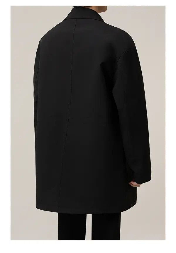 Other Taeko x Aya Classic Black Coat - Minimalist Style Size US M / EU 48-50 / 2 - 5 Thumbnail