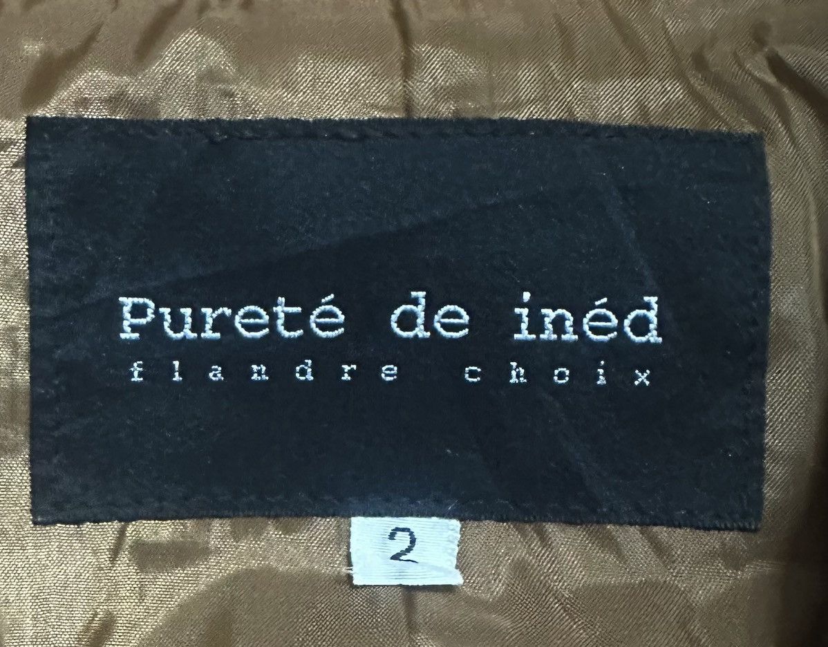 Yohji Yamamoto Yohji Yamamoto By Purete De Ined Fiandre Choix Wool Jacket Size XS / US 0-2 / IT 36-38 - 5 Thumbnail