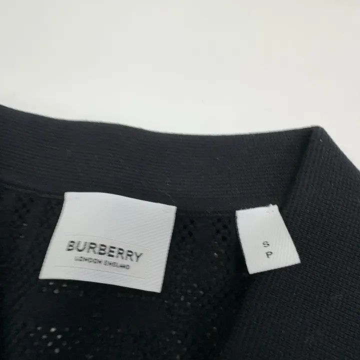 Burberry Burberry Burberry Black Cotton Loose Fit Polo Shirt-2507 Size US S / EU 44-46 / 1 - 4 Thumbnail
