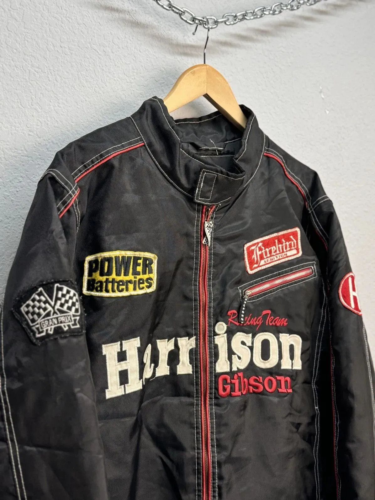 Harley Davidson Harrison Racing Jacket Big Star Nascar Ferrari bomber F1 Size US XL / EU 56 / 4 - 6 Thumbnail