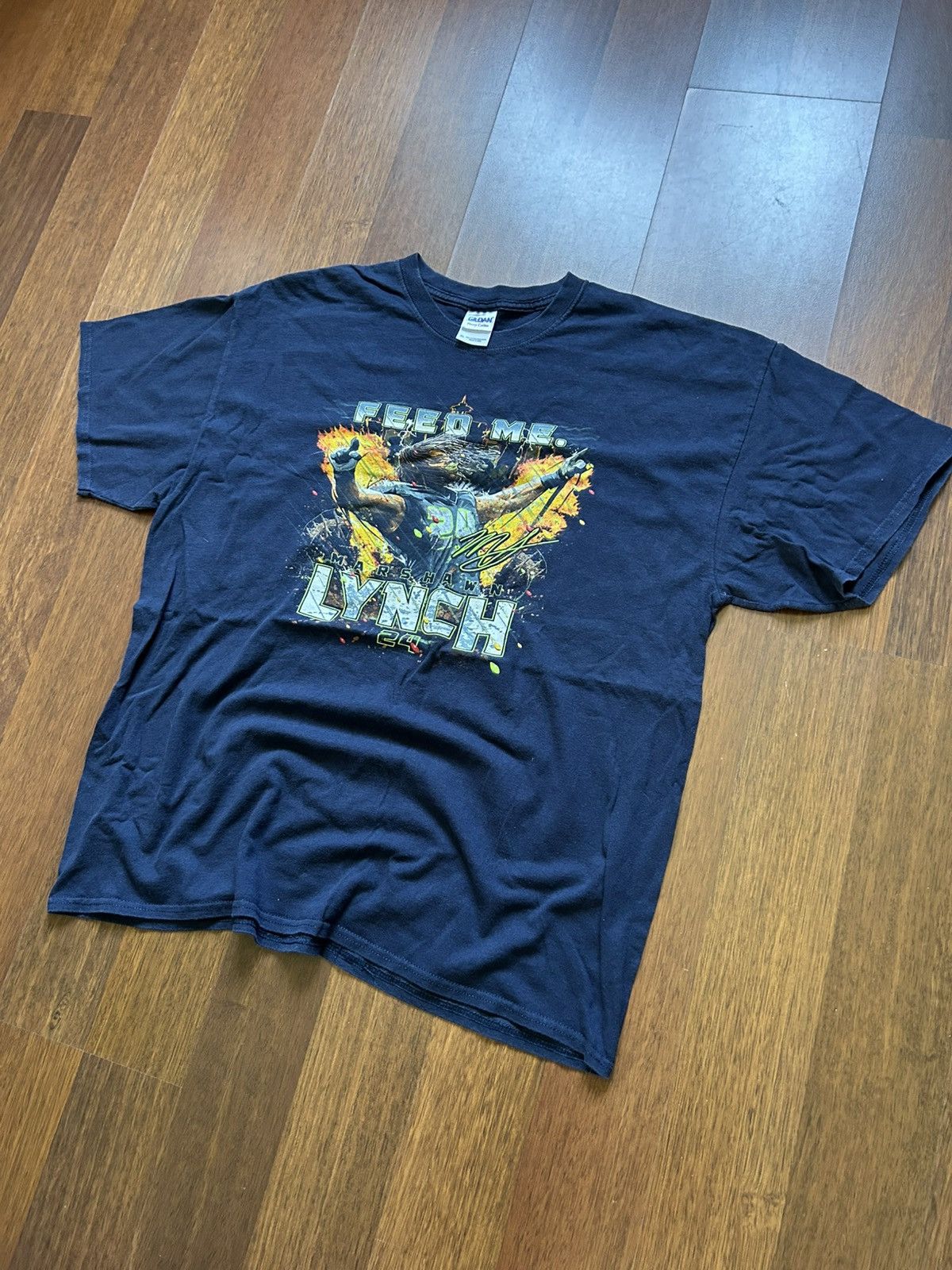 Gildan Vintage Racing Merch T-Shirt Gildan Streetwear Size XL Size US XL / EU 56 / 4 - 2 Thumbnail