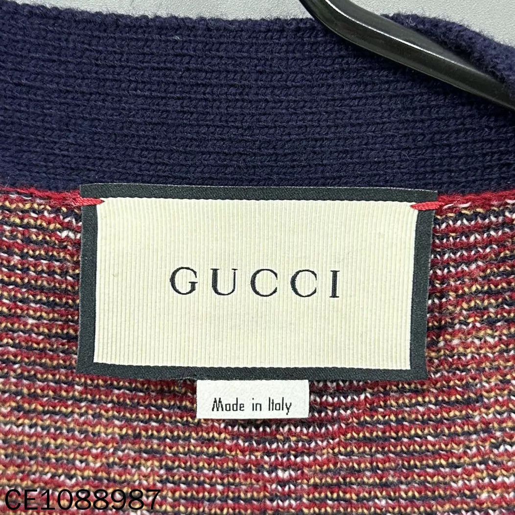 Gucci GUCCI Fair Isle Elk Cardigan M Size US M / EU 48-50 / 2 - 5 Thumbnail