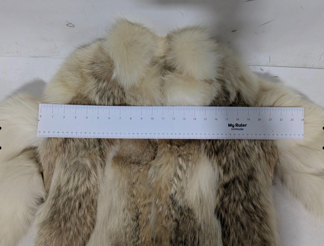 Other Vintage Dittrick White Fox Fur Jacket Size M / US 6-8 / IT 42-44 - 3 Thumbnail