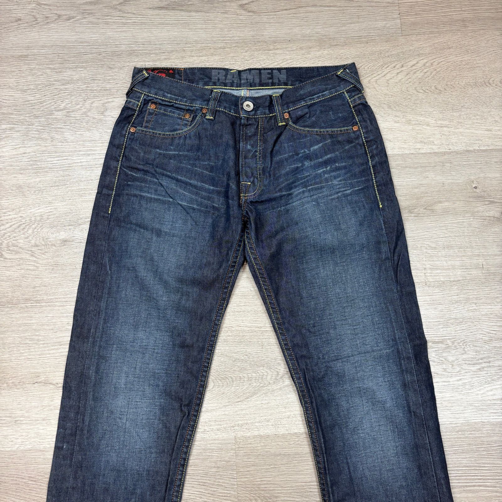 Evisu × Japanese Brand Evisu EU.ED. European Edition Daicock Jeans Men's 33x34 Size US 33 - 5 Thumbnail