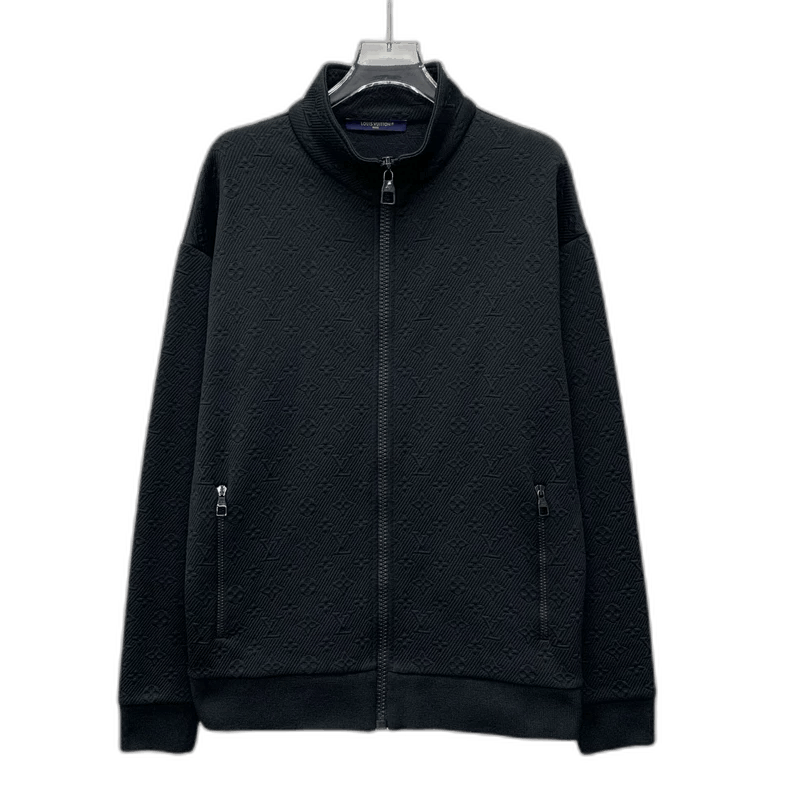 Louis Vuitton Louis Vuitton black logo zip jacket-2508 Size US M / EU 48-50 / 2 - 1 Thumbnail
