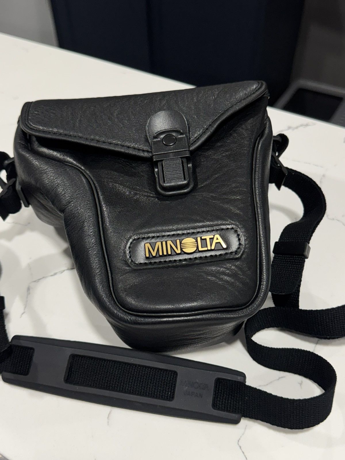 Japanese Brand Vintage Minolta Leather SLR Camera Case X-Series Size ONE SIZE - 2 Thumbnail