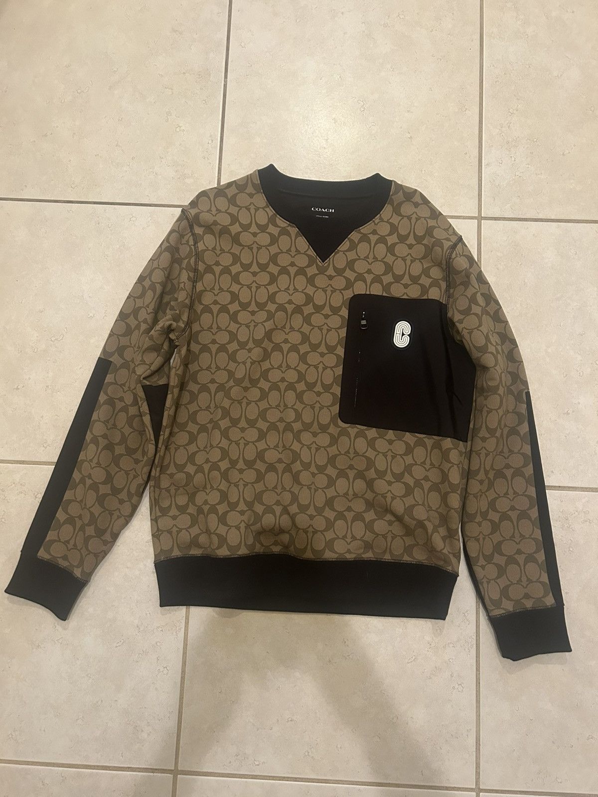 Coach Coach All Over Print Sweatshirt Size US M / EU 48-50 / 2 - 1 Thumbnail