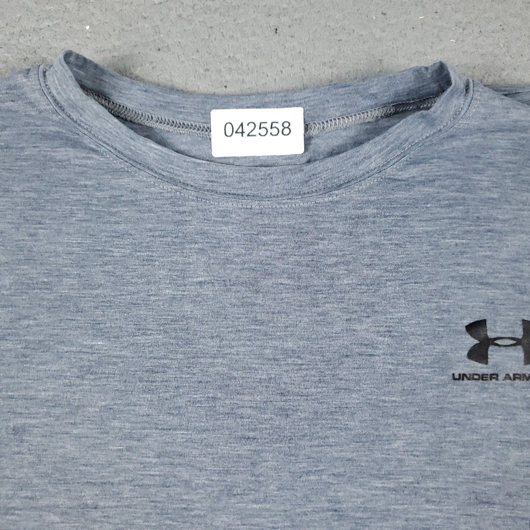Under Armour Under Armour T Shirt Mens XL Blue Activewear Short Sleeve Crew Neck Pullover Regular Fit Logo Sports Classic Modern Vintage: No Size US XL / EU 56 / 4 - 3 Thumbnail