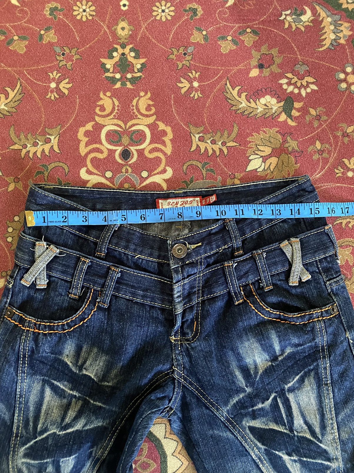 Japanese Brand Vintage Japanese Brand Double Waist Punk Design Style Size US 30 / EU 46 - 11 Thumbnail