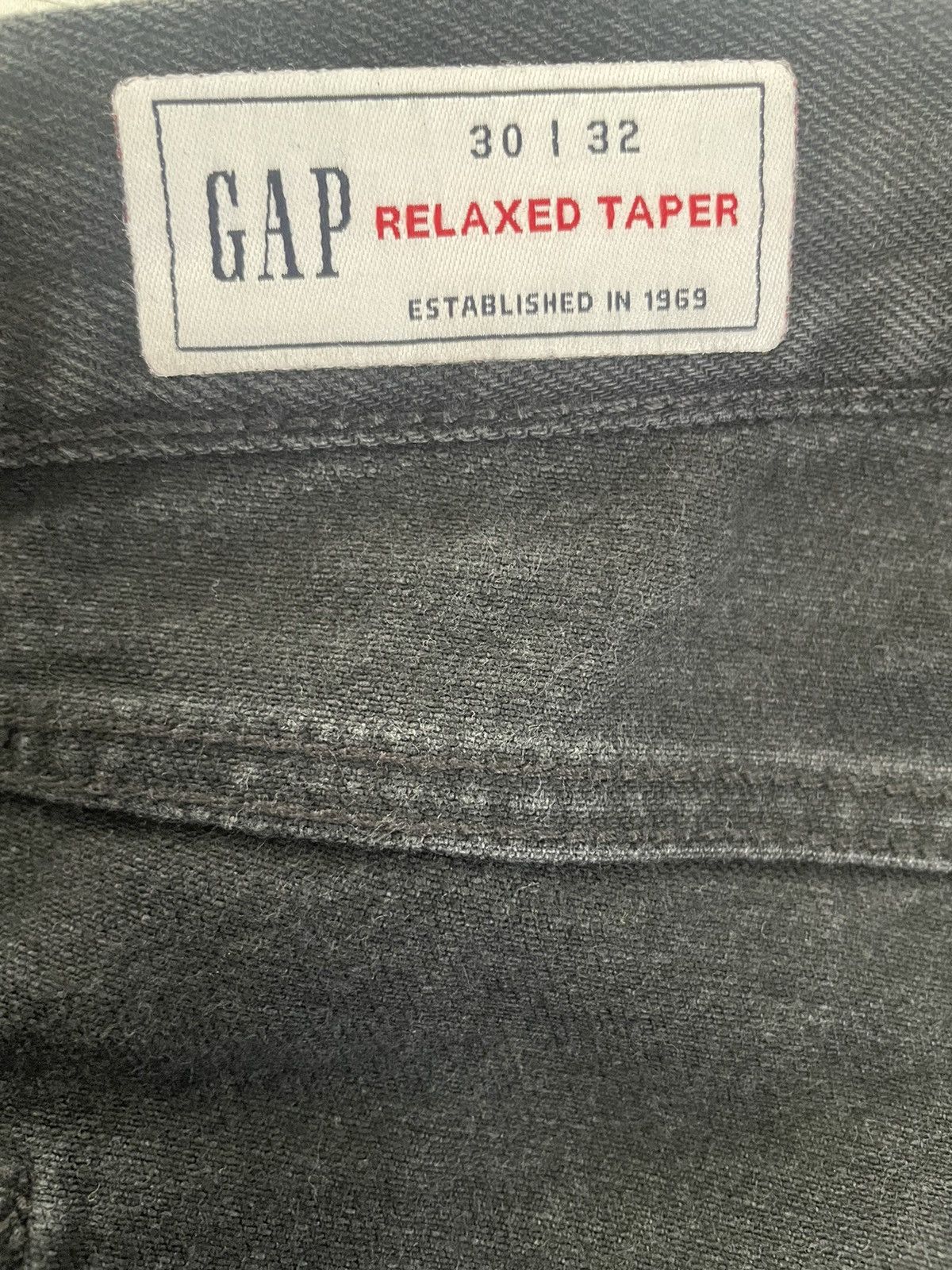 Gap Black Gap relaxed taper jeans Size US 30 / EU 46 - 3 Thumbnail