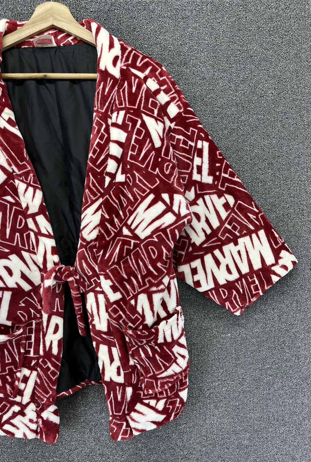 Japanese Brand Marvel Comics Spell Out Full Print Kimono Jacket Size US M / EU 48-50 / 2 - 4 Thumbnail