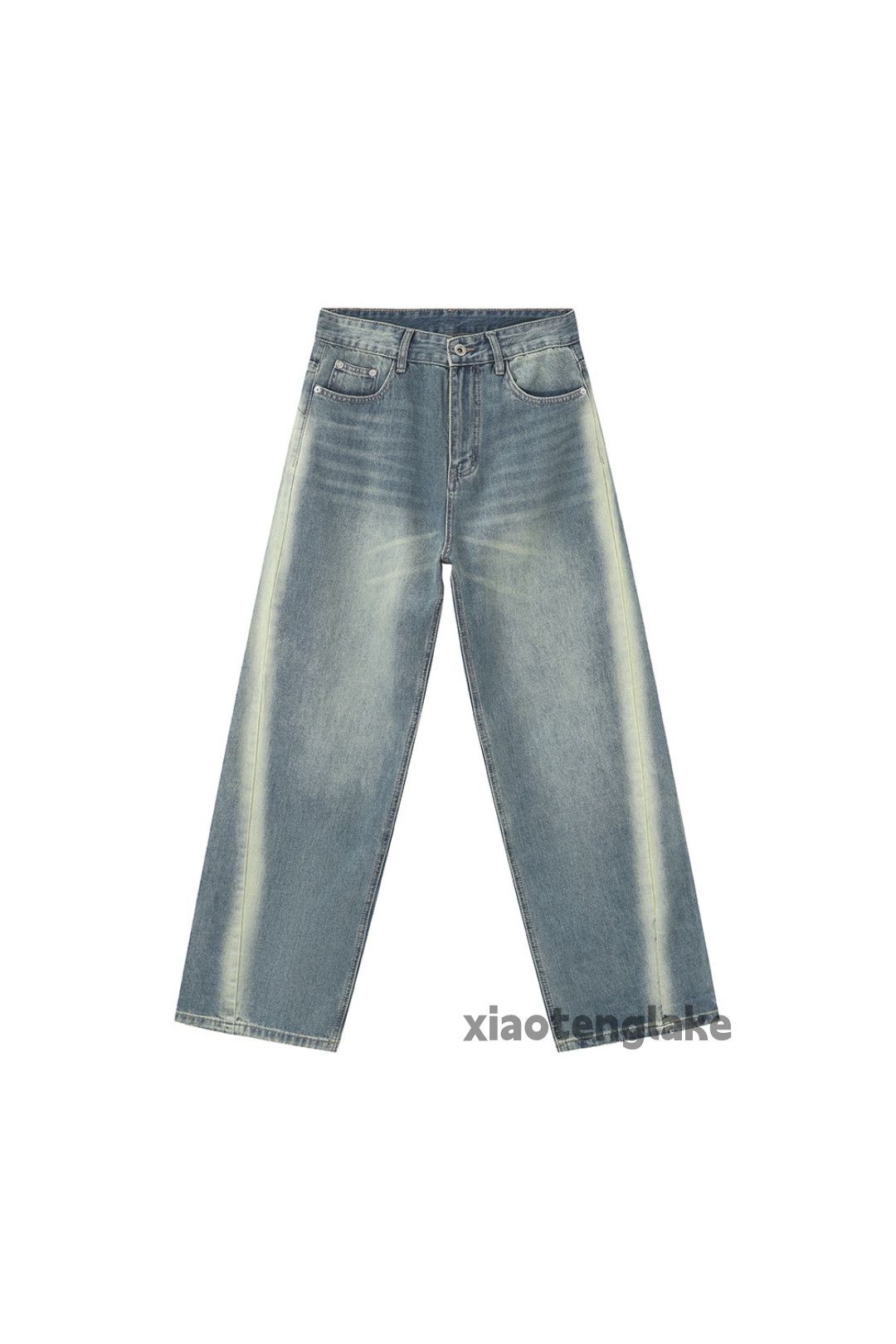 Jean × Vintage washed faded y2k skate hiphop loose baggy jeans Size US 32 / EU 48 - 10 Thumbnail