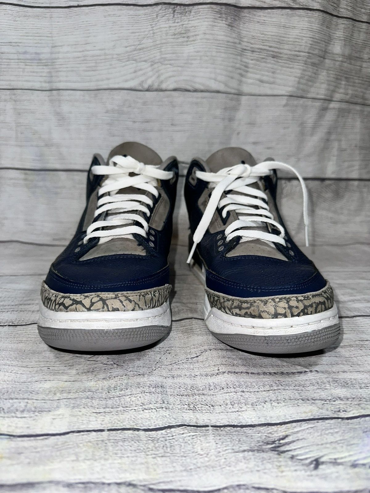 Jordan Brand Nike Air Jordan 3 Retro Georgetown size 8.5 M Size US 8.5 / EU 41-42 - 3 Thumbnail