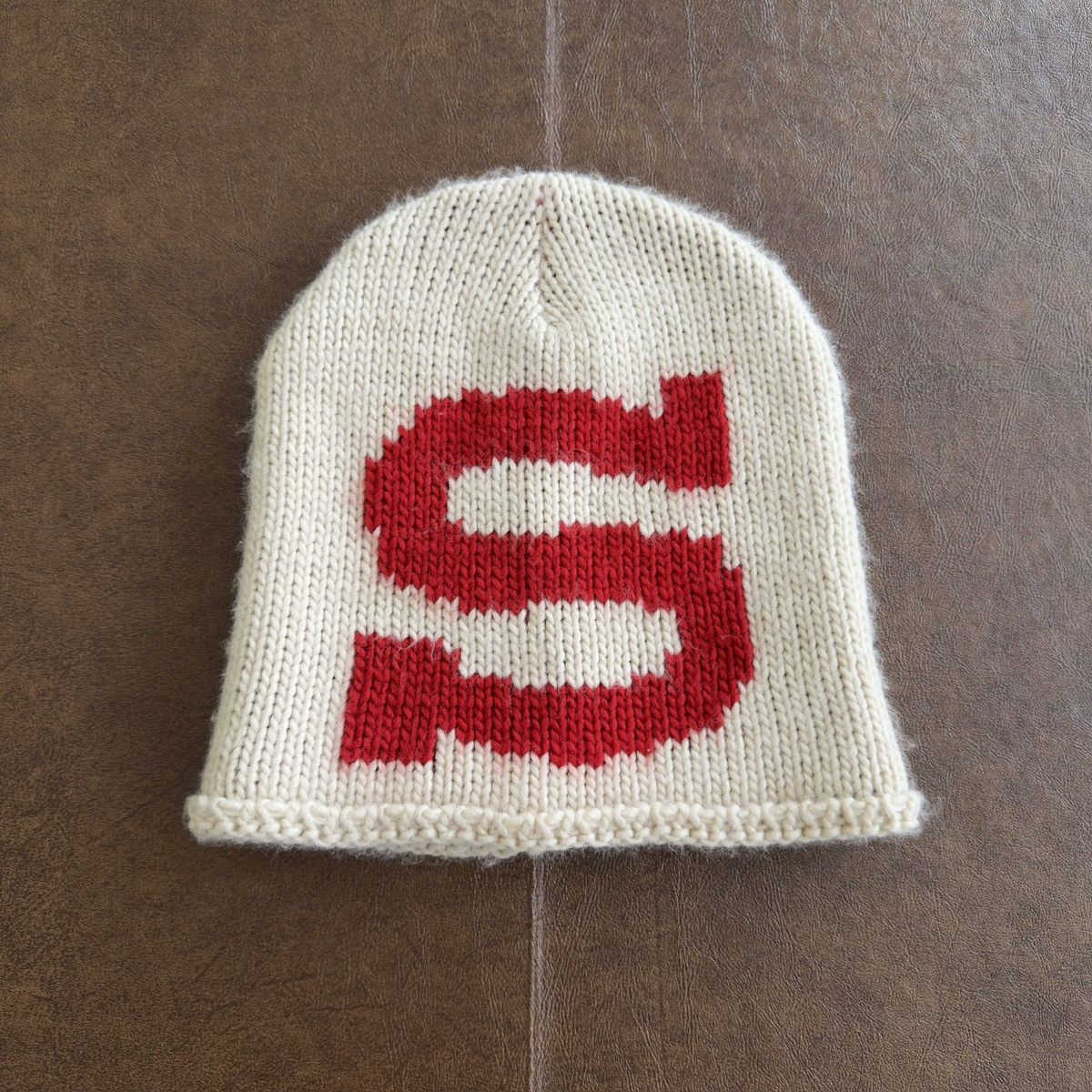 Stussy S Logo Acrylic Intarsia Knit Beanie Size ONE SIZE - 1 Thumbnail