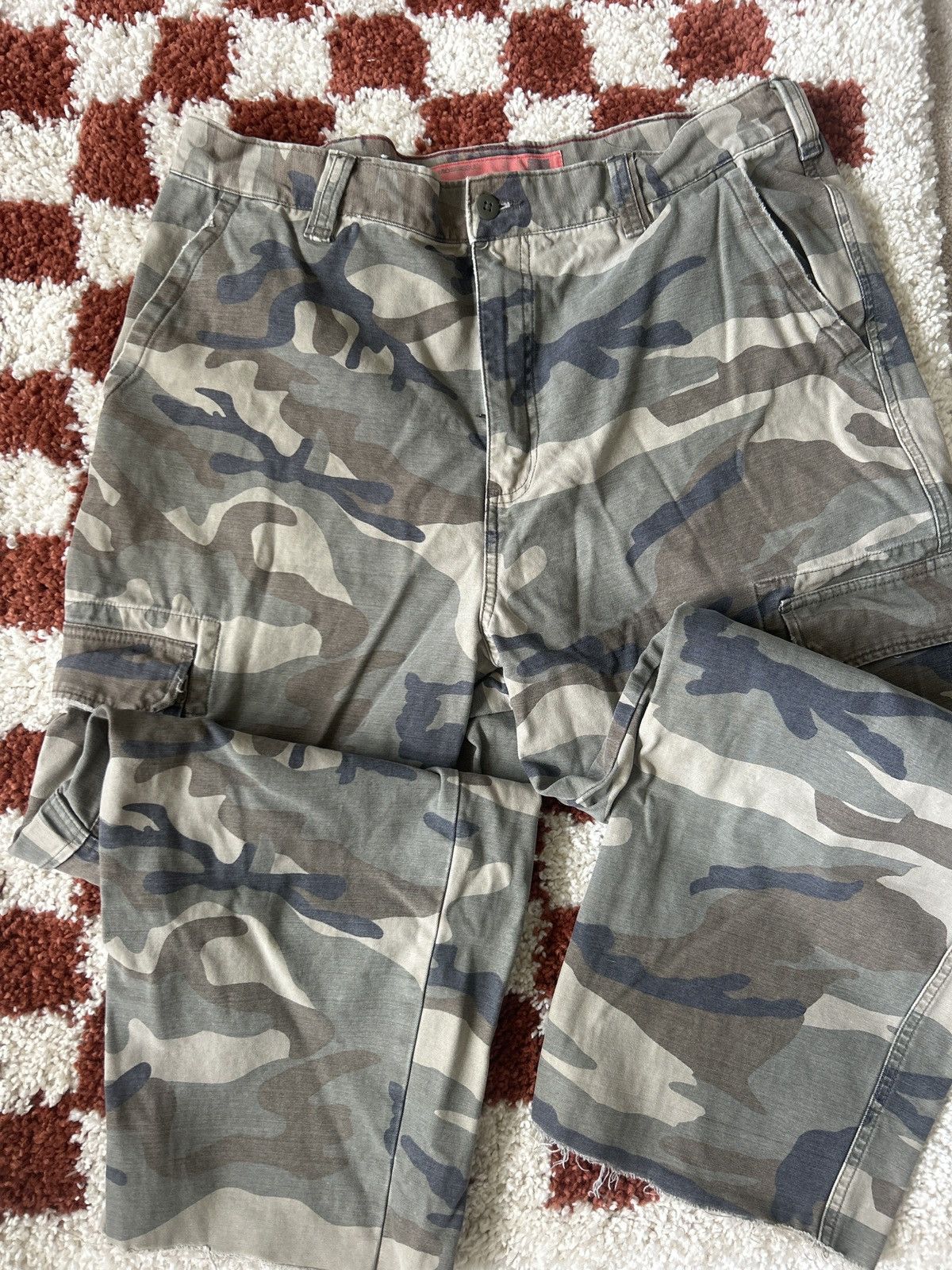 Vintage Vintage Camo Cargo Pants Size US 38 / EU 54 - 3 Thumbnail