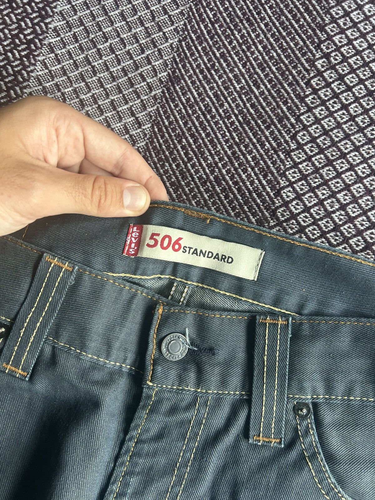 Levi's Vintage Levis 506 Standart Jeans Washed Streetwear Size 34 Size US 34 / EU 50 - 10 Thumbnail