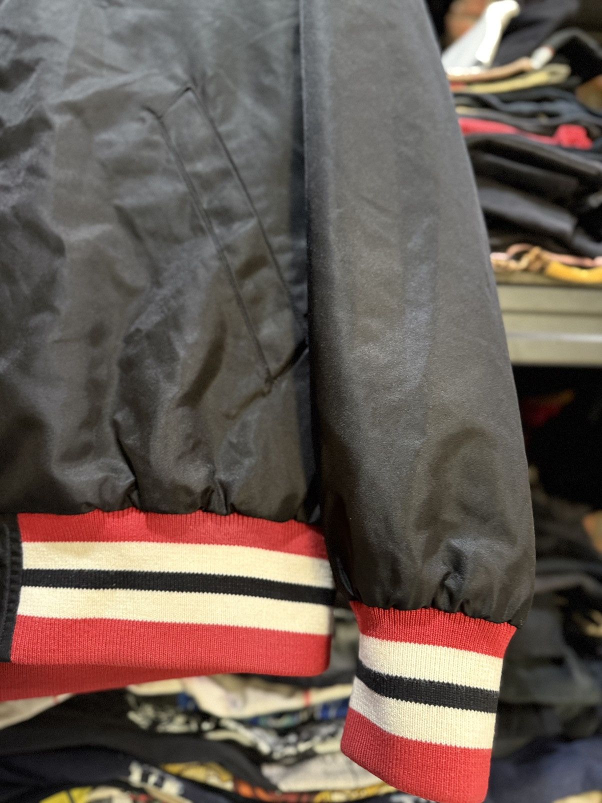 Bape Rare Bape Star Nigo Era Varsity Bomber Jacket Japan Size US M / EU 48-50 / 2 - 8 Thumbnail