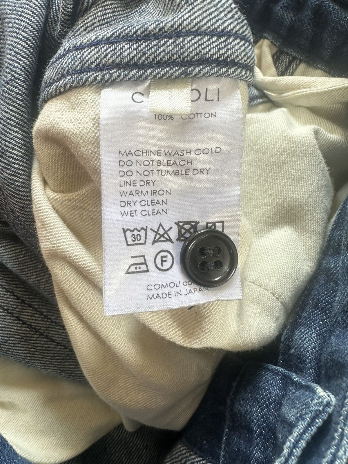 Comoli Comoli gurkha denim pants Size US 29 - 4 Thumbnail