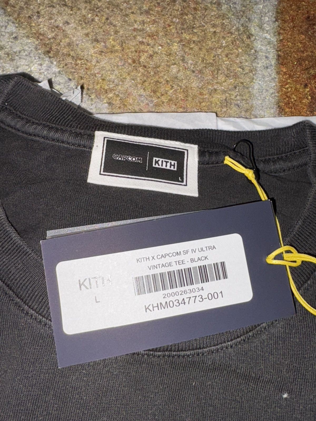 Kith × Marvel Comics KITH X CAPCOM SF IV ULTRA VINTAGE TEE - BLACK Size US L / EU 52-54 / 3 - 2 Thumbnail