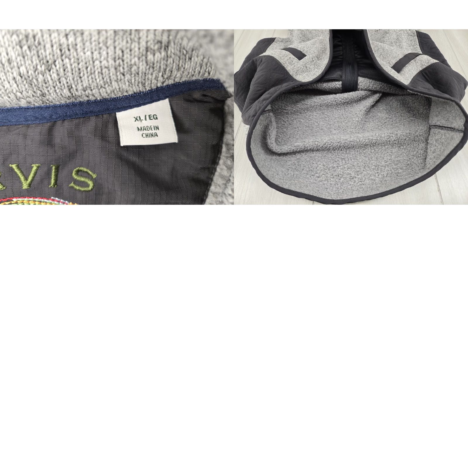 Orvis VINTAGE Orvis Sweater Fleece Vest Jacket Gray Men's XL Size US XL / EU 56 / 4 - 9 Thumbnail