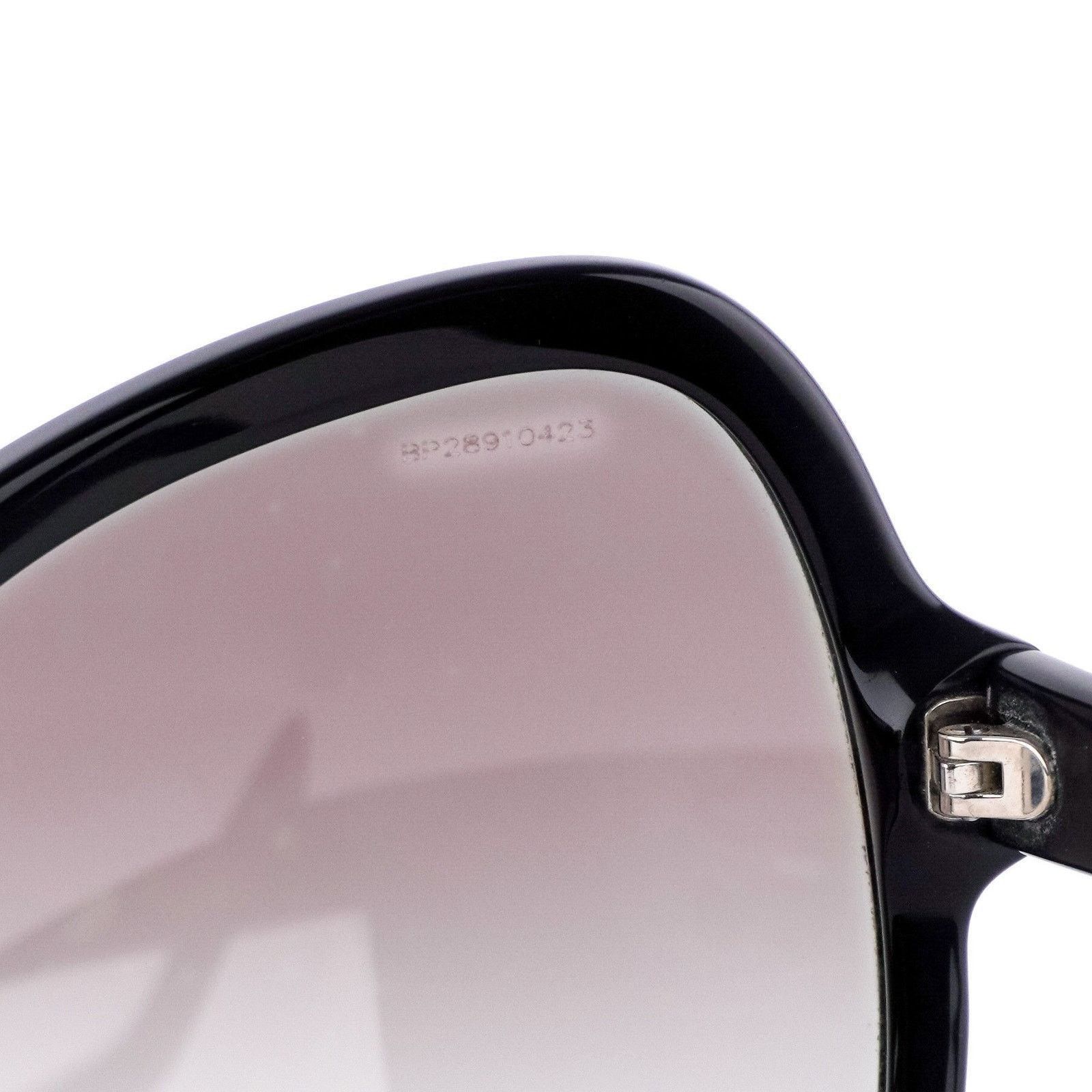 Prada Prada Silver Logo Oversized Oval Black Mask Sunglasses Size ONE SIZE - 6 Thumbnail