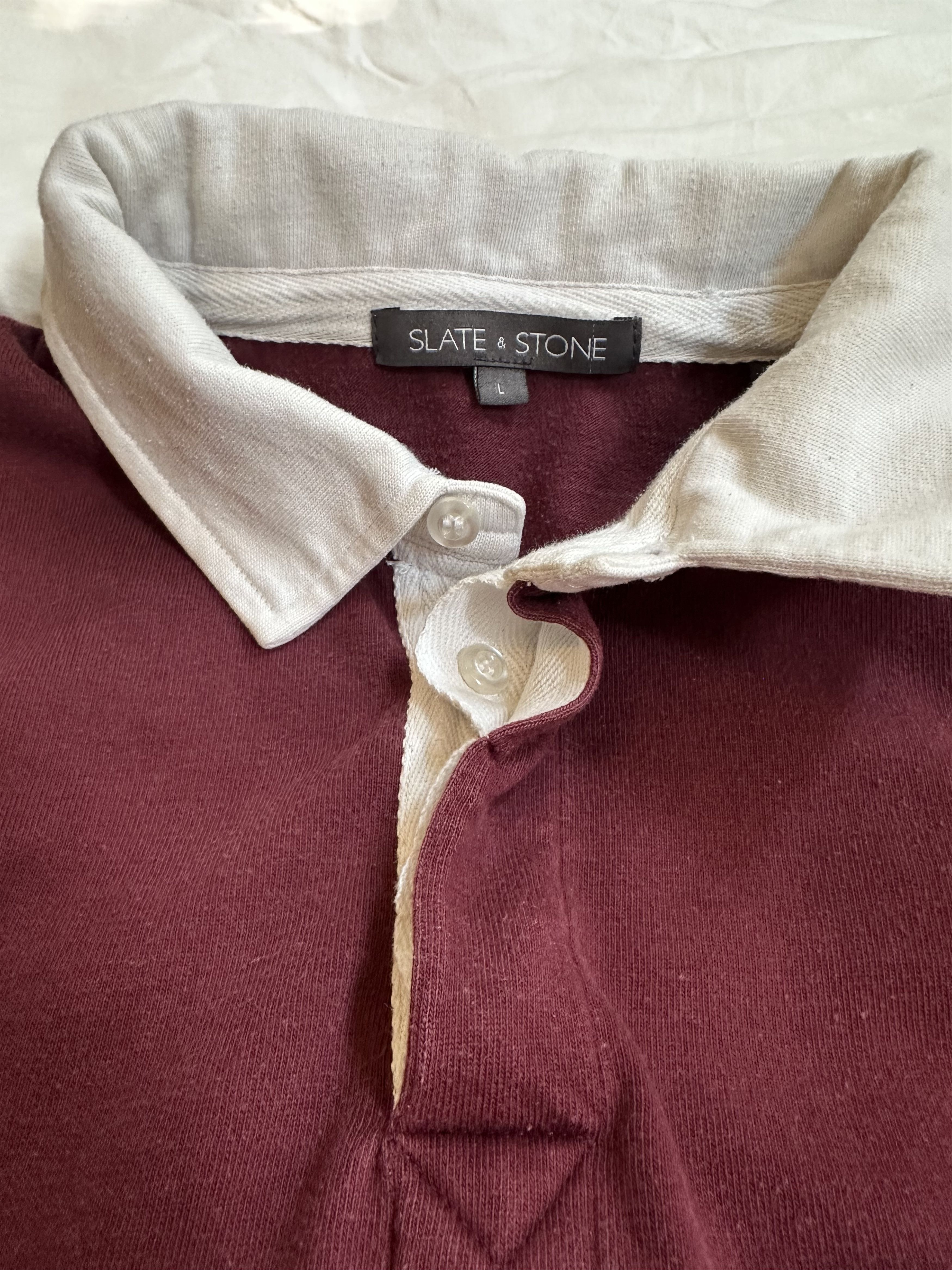 Slate & Stone Rugby polo Size US M / EU 48-50 / 2 - 3 Thumbnail