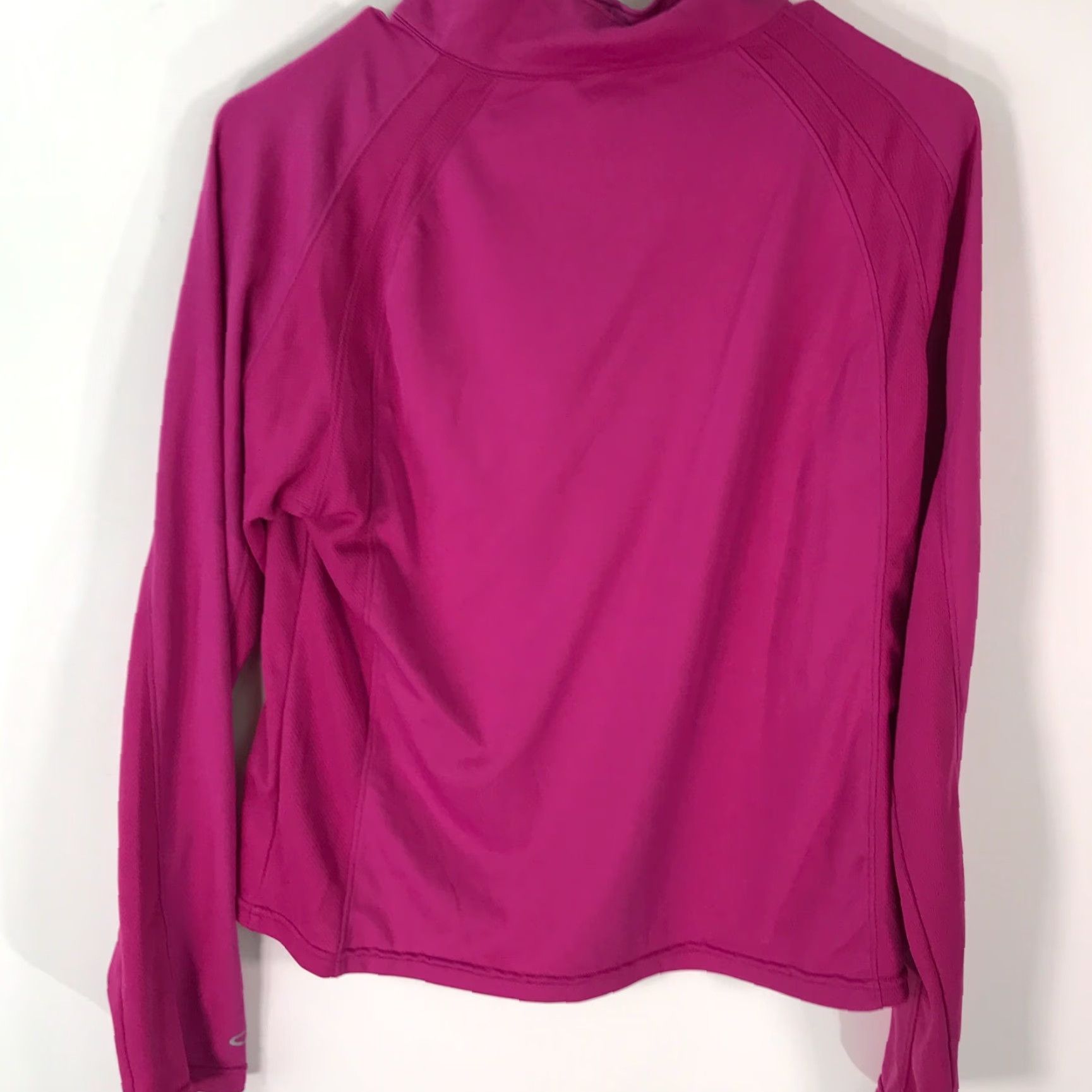 Champion C9 By Champion Womens Polyester Long Sleeve 1/4 Zip Purple Athletic Top Size M Size M / US 6-8 / IT 42-44 - 2 Thumbnail