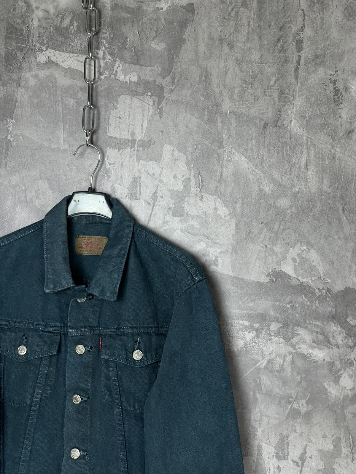Levi's × Vintage VINTAGE 90s LEVIS Made In Japan DENIM TRUCKER JACKET MEDIUM Size M / US 6-8 / IT 42-44 - 4 Thumbnail