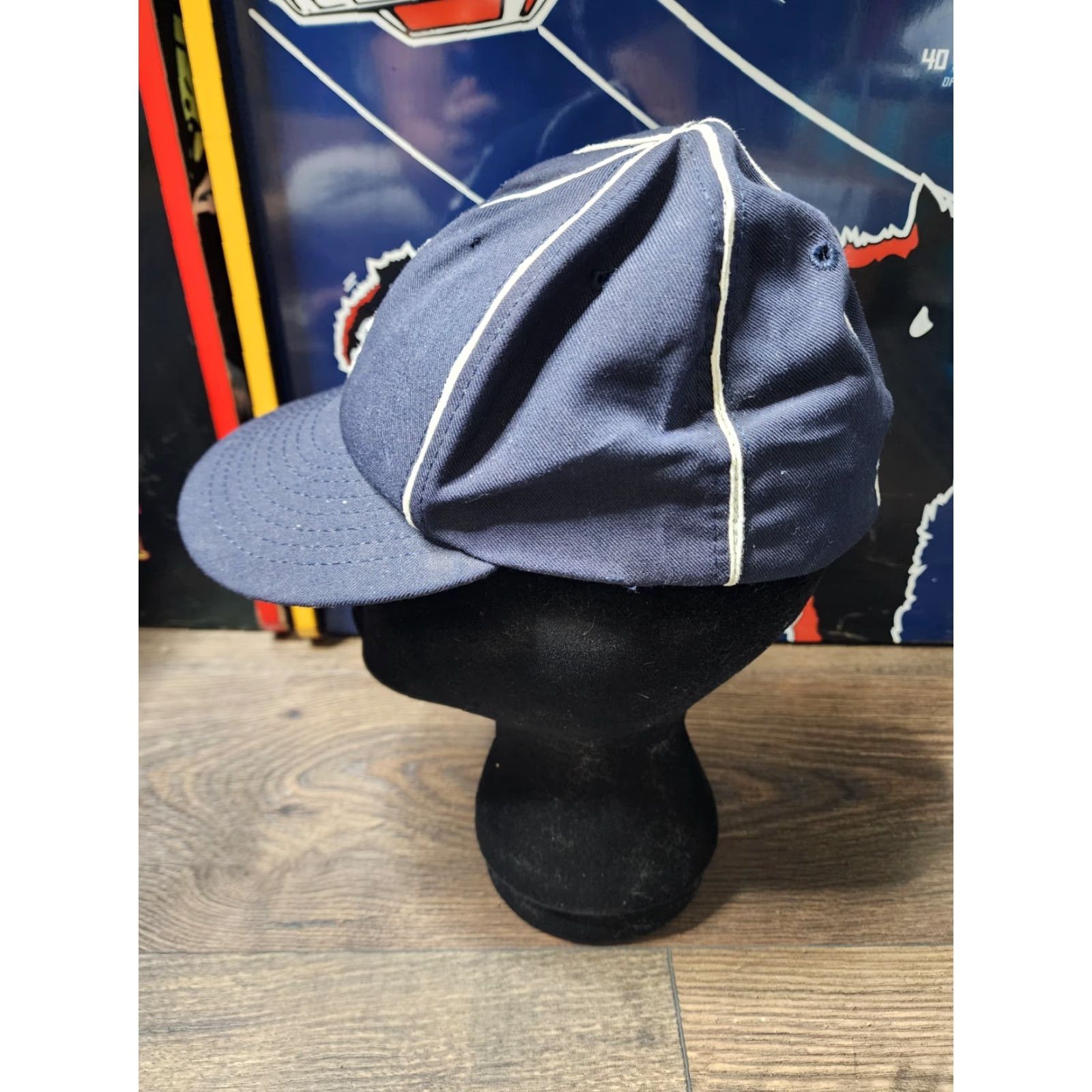 American Needle VINTAGE American Needle Homestead Grays Wool Fitted Hat 6 7/8 Negro League Mens Black Wool USA Baseball Cap Snapback Size ONE SIZE - 5 Thumbnail