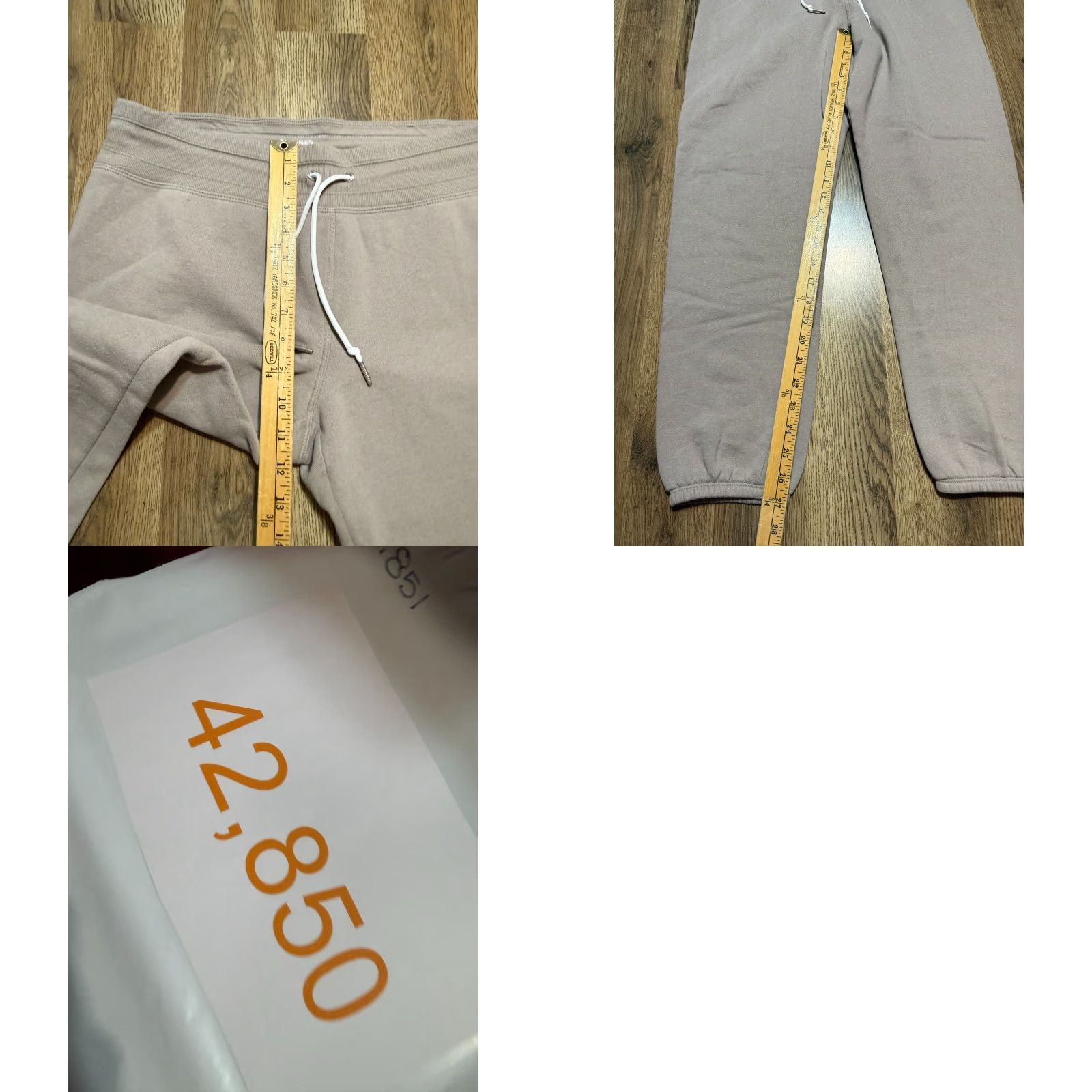 Calvin Klein Calvin Klein Performance Pants Mens Large Gray Tie Waist Sweatpants Velour? (Oops) Size US 33 - 8 Thumbnail