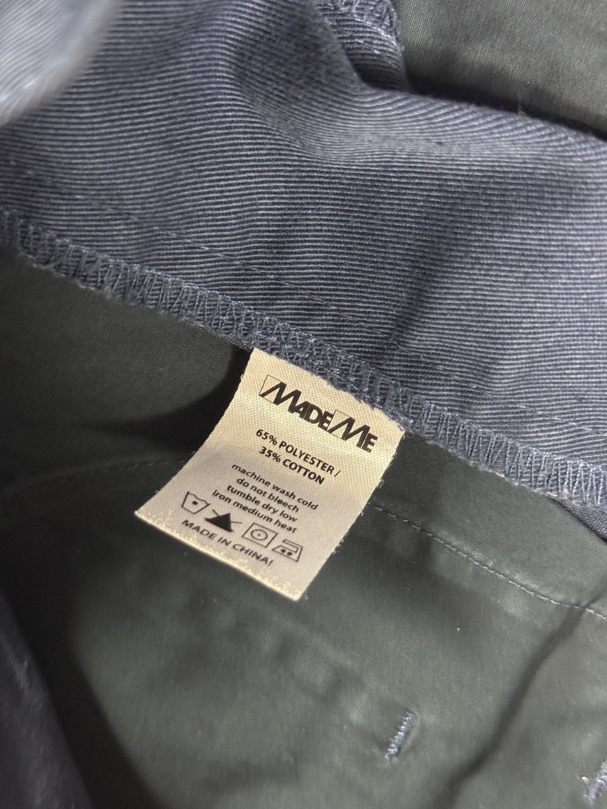 MadeMe MadeMe baggy pants wideleg chino pants navy Size 25" / US 0 / IT 36 - 7 Thumbnail