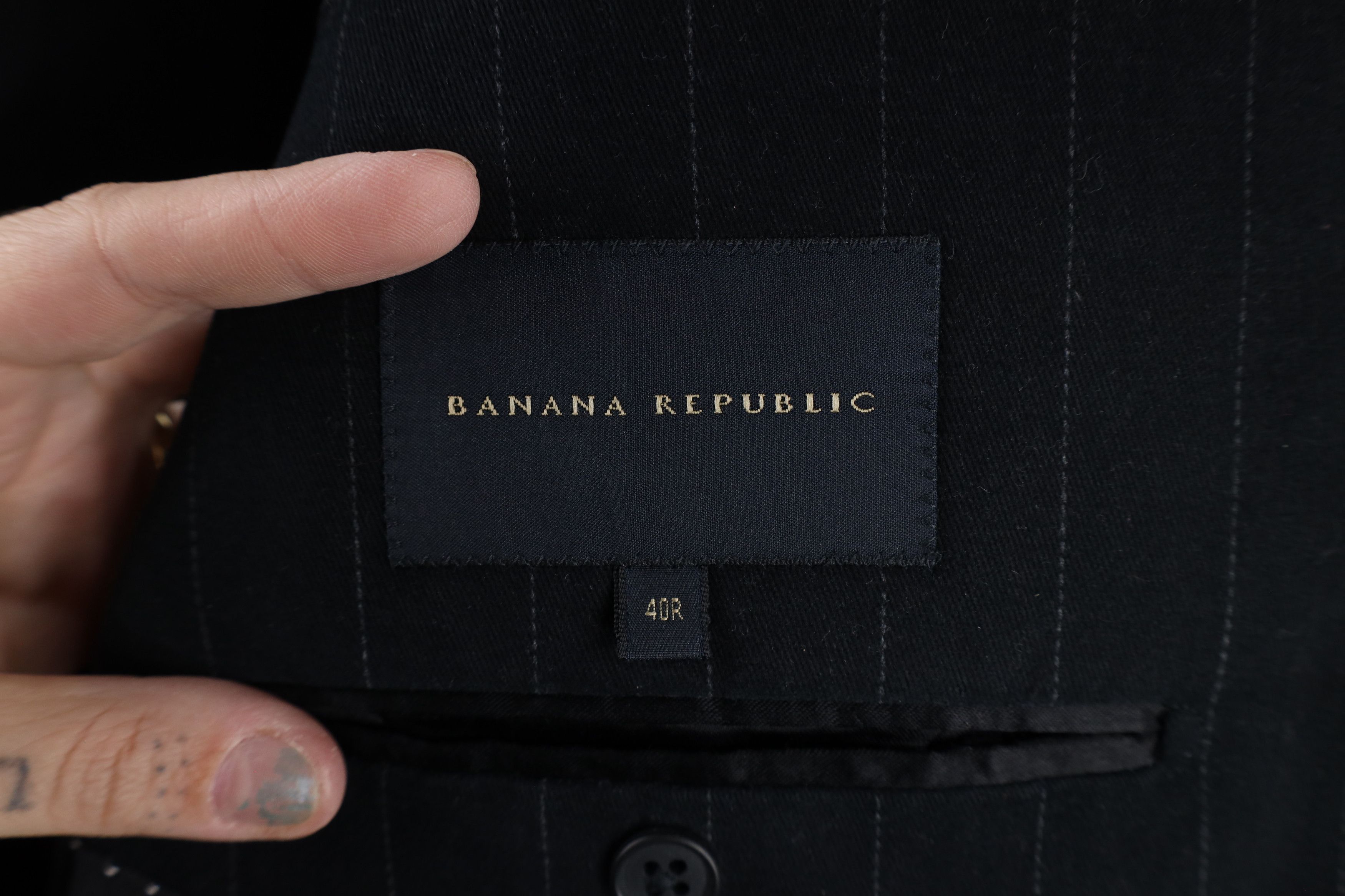 Banana Republic × Vintage Vintage Banana Republic Moleskin Blazer Suit Jacket Size US XL / EU 56 / 4 - 12 Thumbnail
