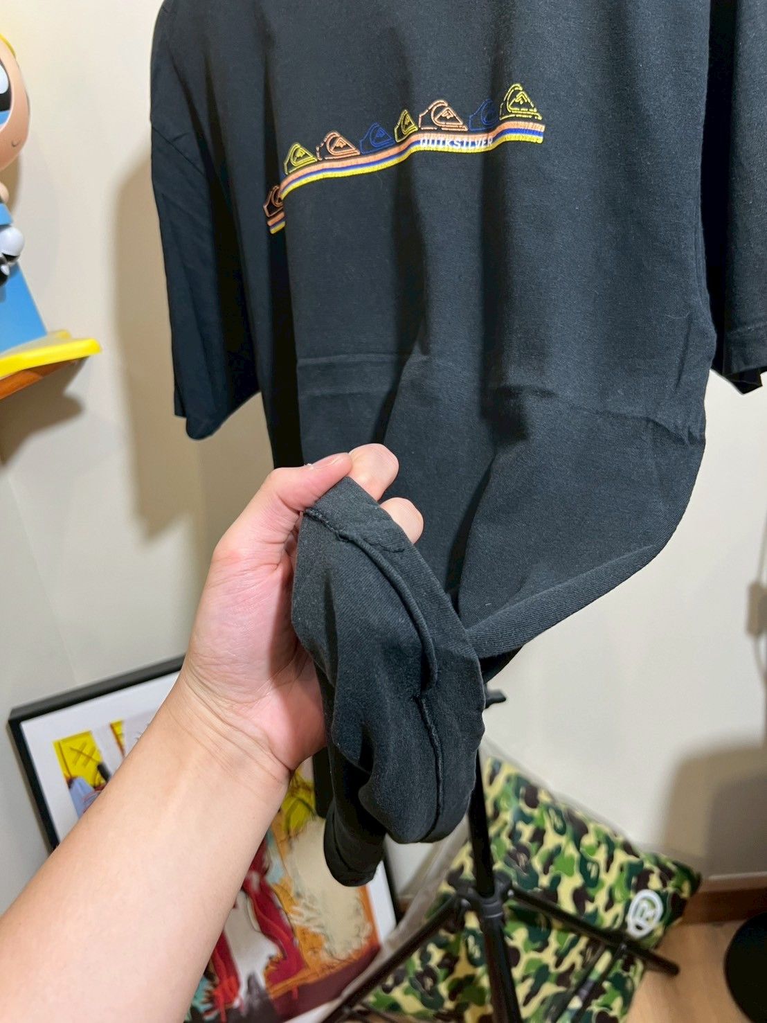 Quicksilver × Quiksilver × Vintage Vintage 90's Quicksilver shirt surf wear bnz02 Size US M / EU 48-50 / 2 - 6 Thumbnail