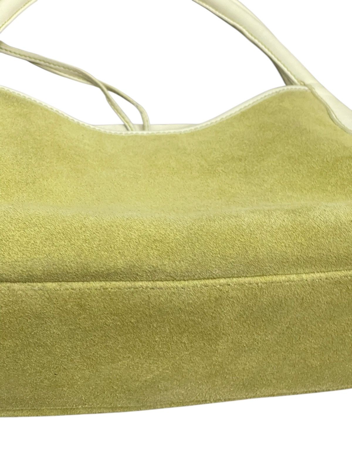 Leather Suede Leather Natural Beauty Basic Crescent Hand Bag 1🟩3 Size ONE SIZE - 16 Thumbnail