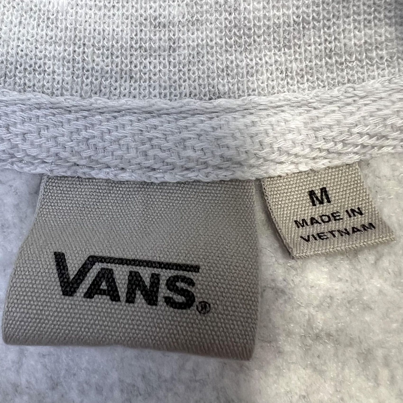 Vans VANS Sweatshirt Mens Medium Gray Off The Wall Palm Trees Crewneck Pullover Skate Size US M / EU 48-50 / 2 - 4 Thumbnail