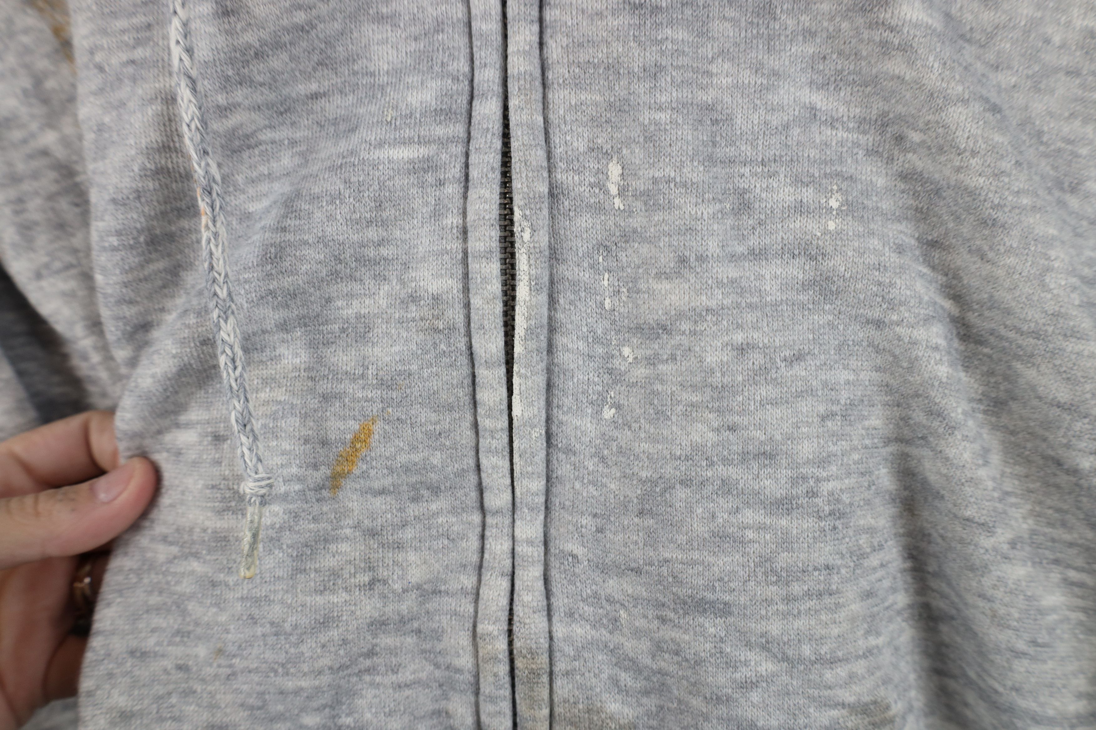 Vintage Vintage 70s 80s Streetwear Waffle Knit Lined Hoodie USA Size US XL / EU 56 / 4 - 4 Thumbnail
