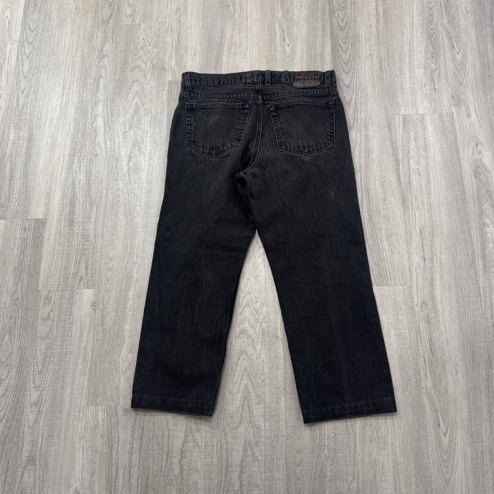 Arizona Jean Co. Arizona Jeans Mens Jeans 34x25 Black Original Straight Leg Size US 34 / EU 50 - 6 Thumbnail
