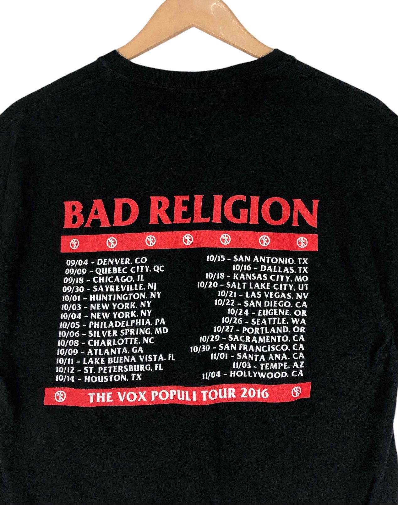 Band Tees Bad Religion Donald Trump Tour 2016 T shirt Size US M / EU 48-50 / 2 - 6 Thumbnail