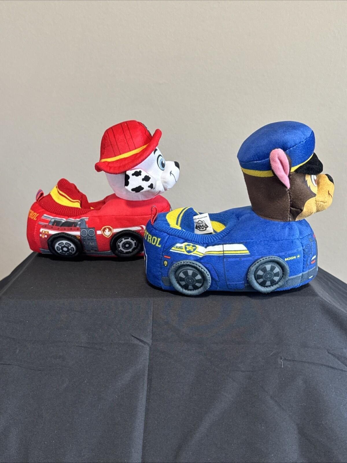 Nickelodeon Paw Patrol Toddler Slippers Chase & Marshall, Size 7/8 (372) Size US 7.5 / EU 40-41 - 3 Thumbnail