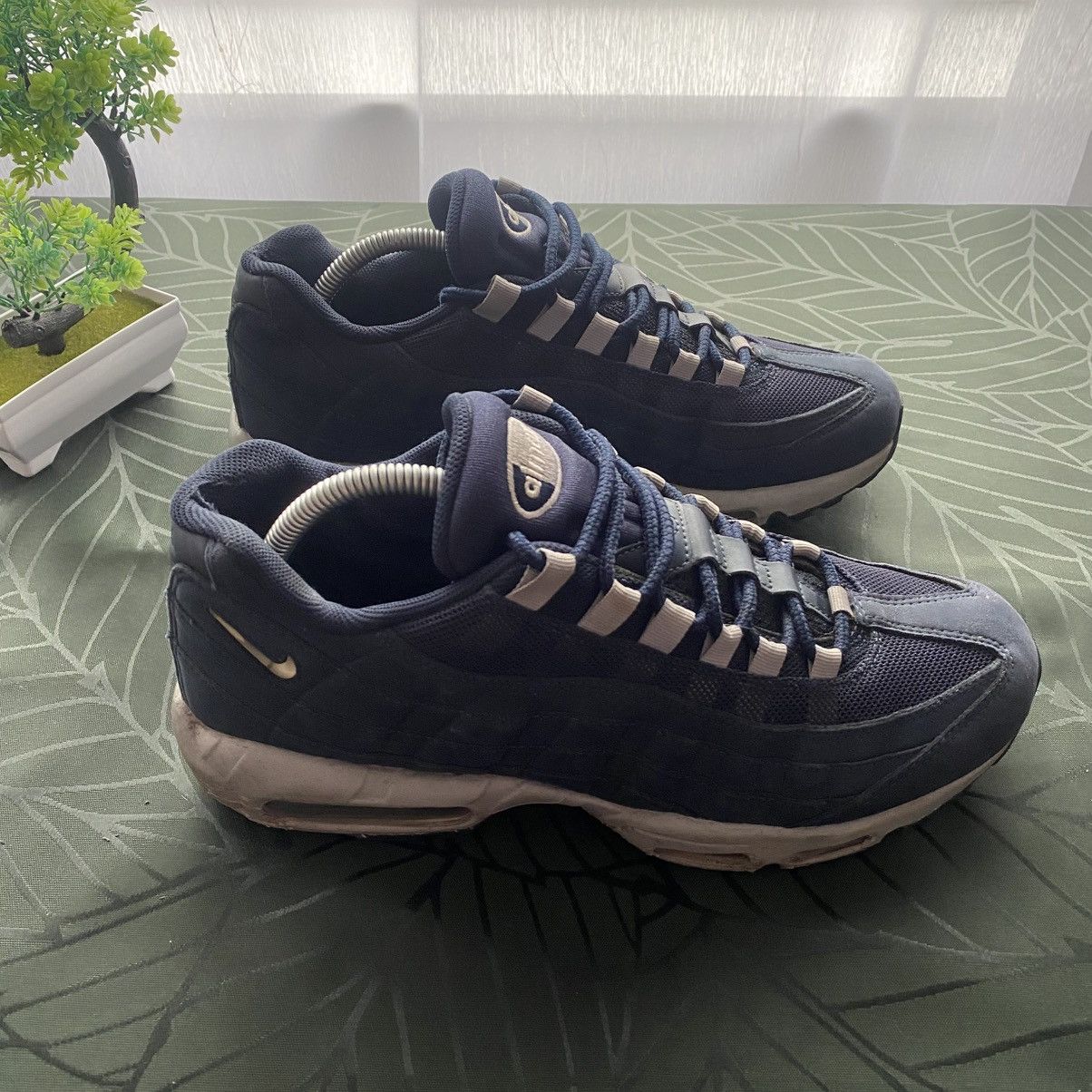 Nike Nike Air Max 95 Navy Blue Size US 9 / EU 42 - 5 Thumbnail