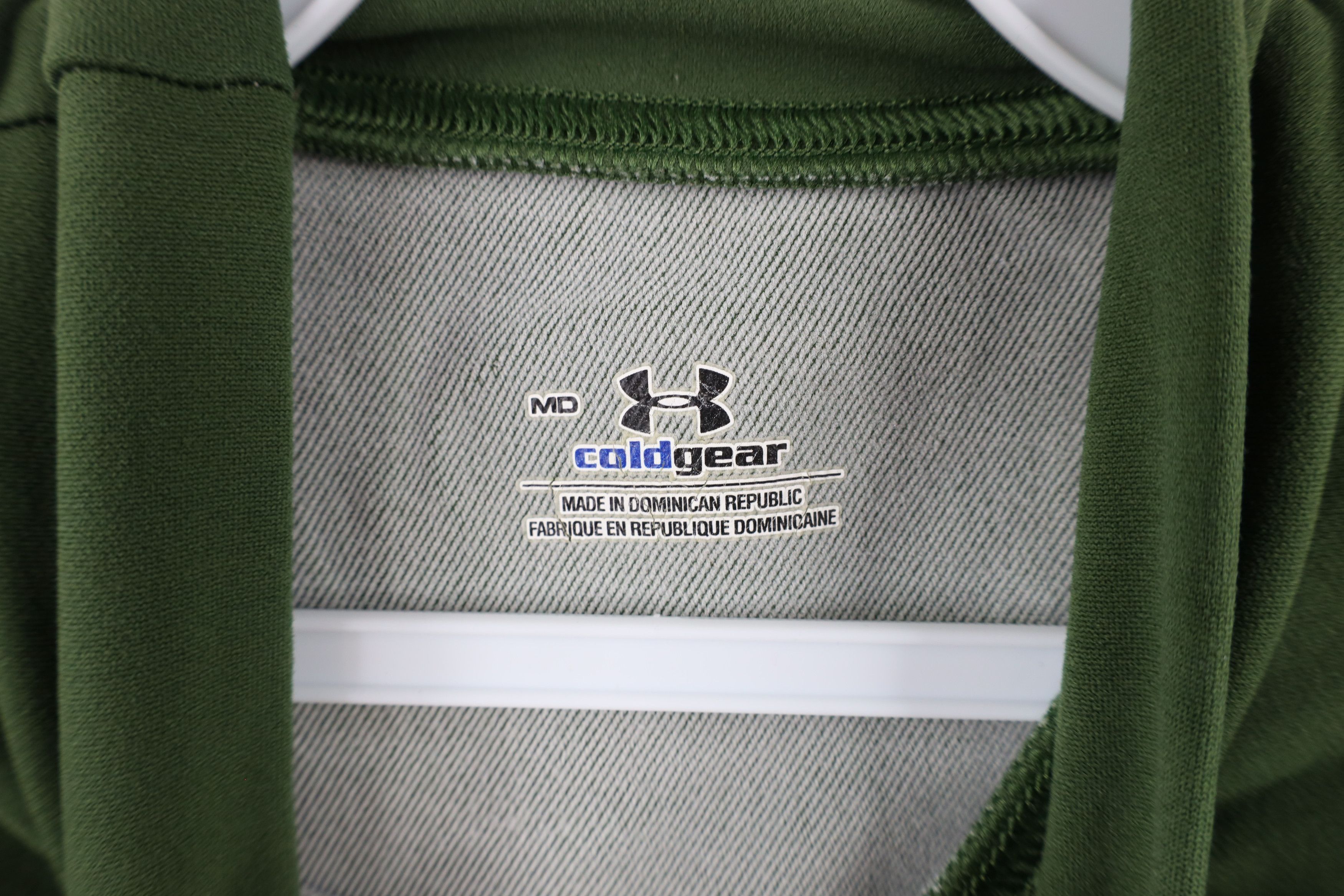 Under Armour × Vintage Under Armour Compression Mock Neck Training T-Shirt Green Size US M / EU 48-50 / 2 - 5 Thumbnail