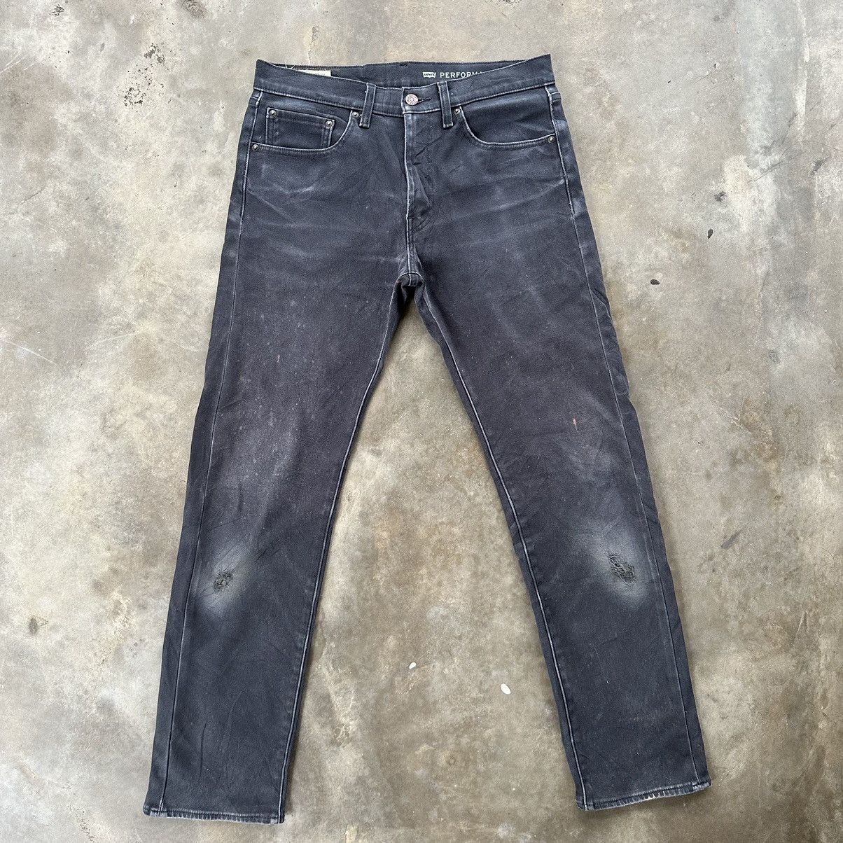 Levi's Vintage Levi’s 505 Big E Distressed Trousers Pants Size US 32 / EU 48 - 1 Thumbnail
