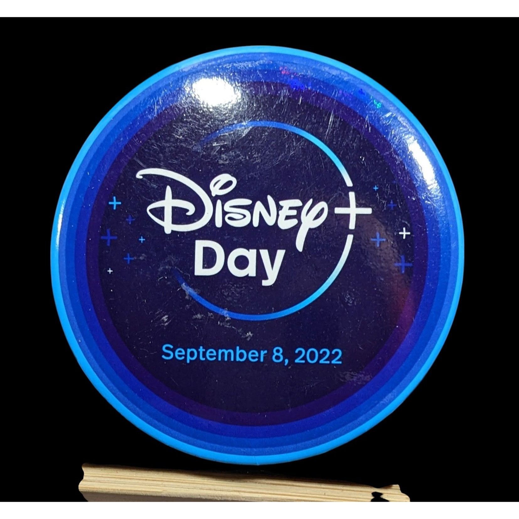 Disney Disney Plus Day Septermber 8 2022 Large Blue Pin Size ONE SIZE - 1 Thumbnail