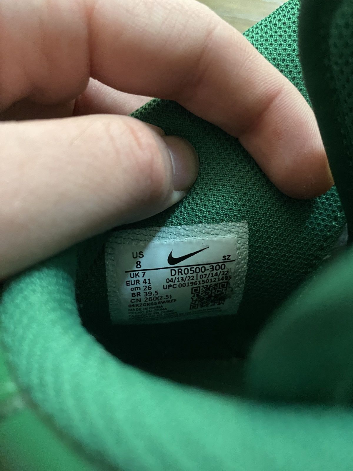 Nike × Off-White Nike x Off White Mid Air Force Pine Green Size US 8 / EU 41 - 11 Thumbnail