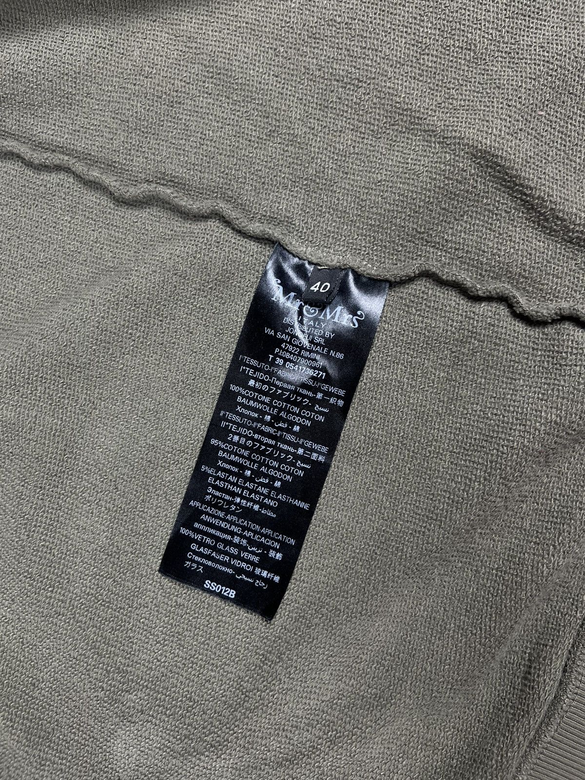 MR & MRS ITALY Vtg Mr & Mrs Italy Zip Hoodie Patch Size S / US 4 / IT 40 - 10 Thumbnail