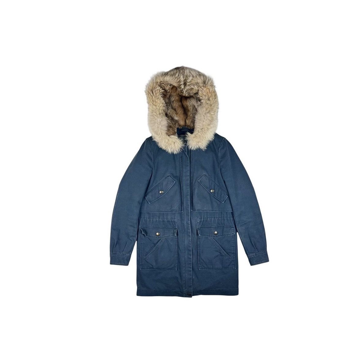 Yves Salomon YVES SALOMON ARMY RABBIT FUR PARKA Size S / US 4 / IT 40 - 1 Thumbnail
